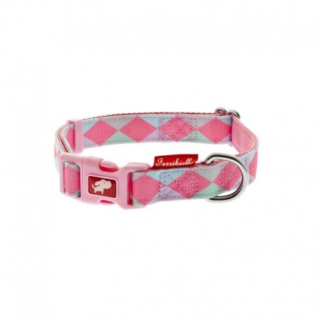 Collar Ferribiella Ajustable Joker Rosa